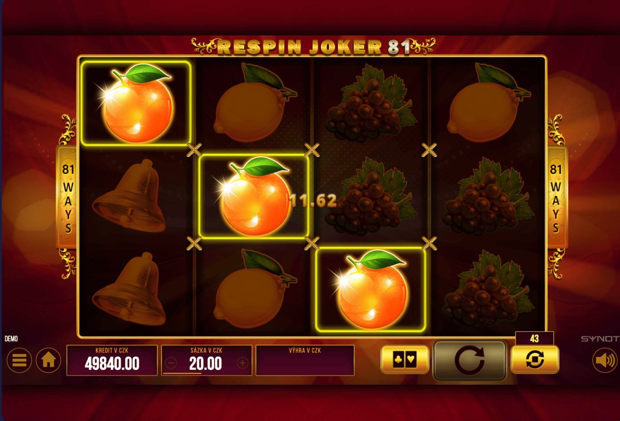Automat Respin Joker 81