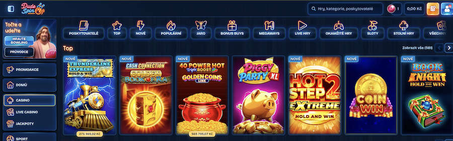 dudespin casino cz